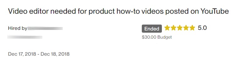 My First Job on UpWork - How to Make $100 a Day